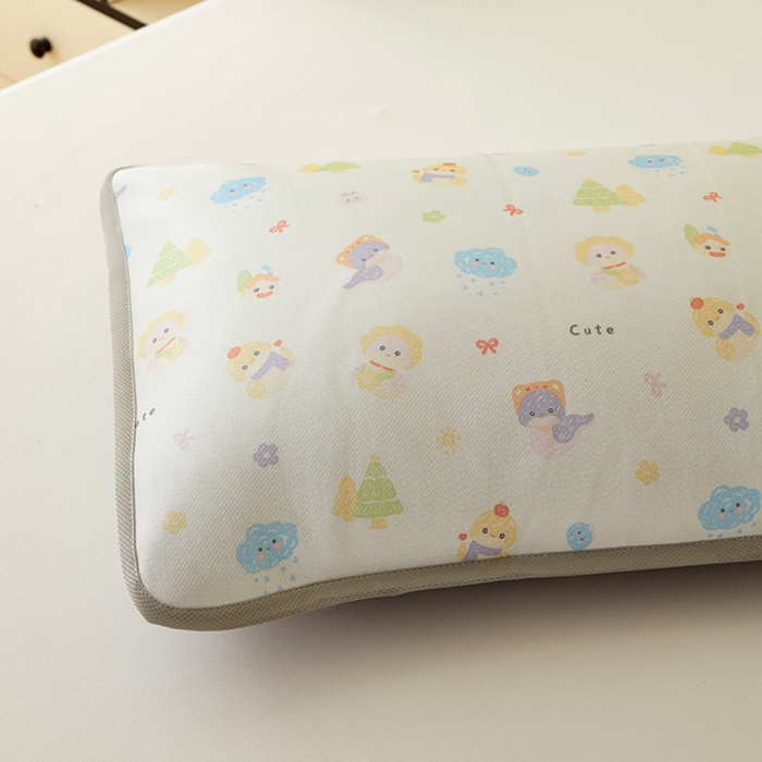 91家纺网 家纺一手货源 找家纺 翎盈家纺 2025新款600D冰丝枕套  森林乐园