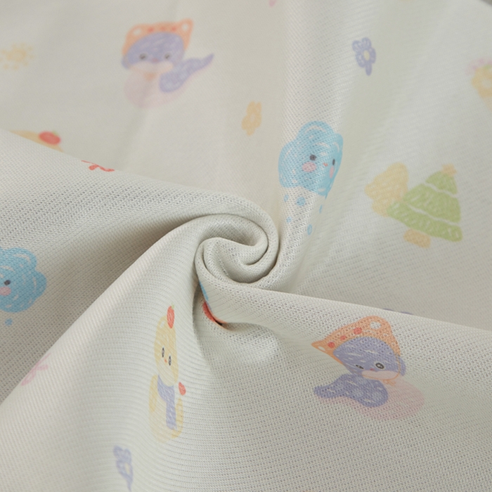 91家纺网 家纺一手货源 找家纺 翎盈家纺 2025新款600D冰丝枕套  森林乐园