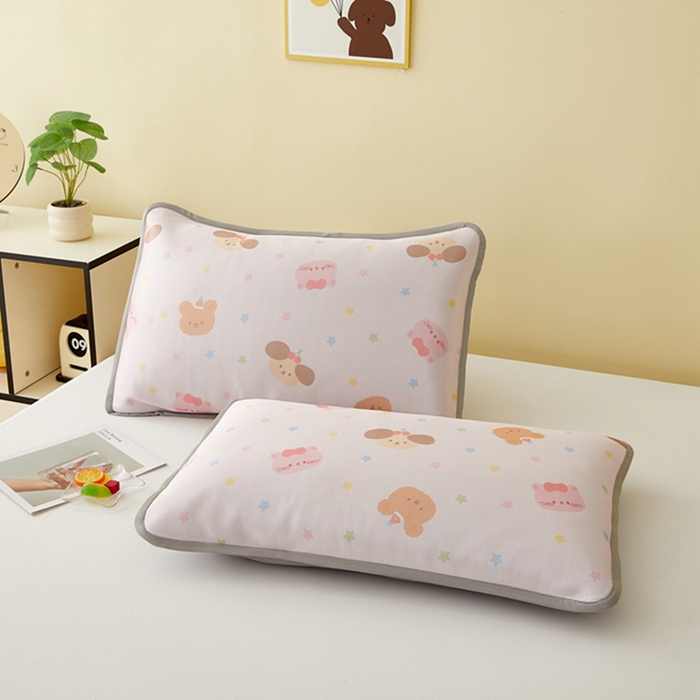 91家纺网 家纺一手货源 找家纺 翎盈家纺 2025新款600D冰丝枕套  生日派对