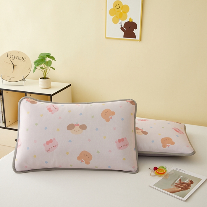 91家纺网 家纺一手货源 找家纺 翎盈家纺 2025新款600D冰丝枕套  生日派对