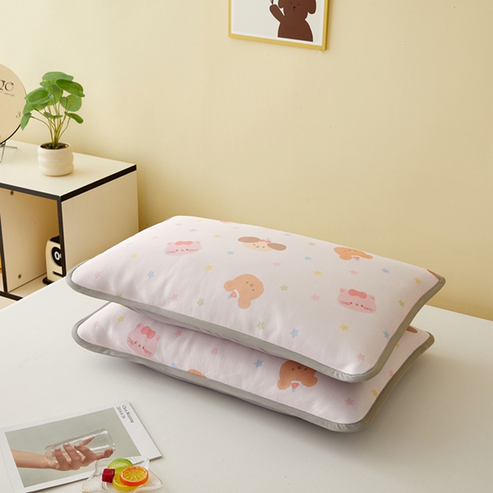 91家纺网 家纺一手货源 找家纺 翎盈家纺 2025新款600D冰丝枕套  生日派对