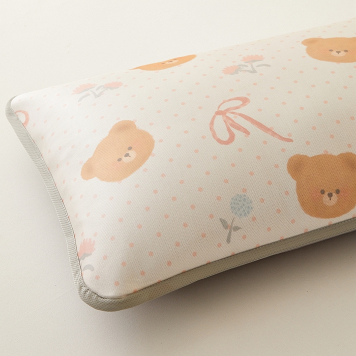 91家纺网 家纺一手货源 找家纺 翎盈家纺 2025新款600D冰丝枕套  甜心小熊