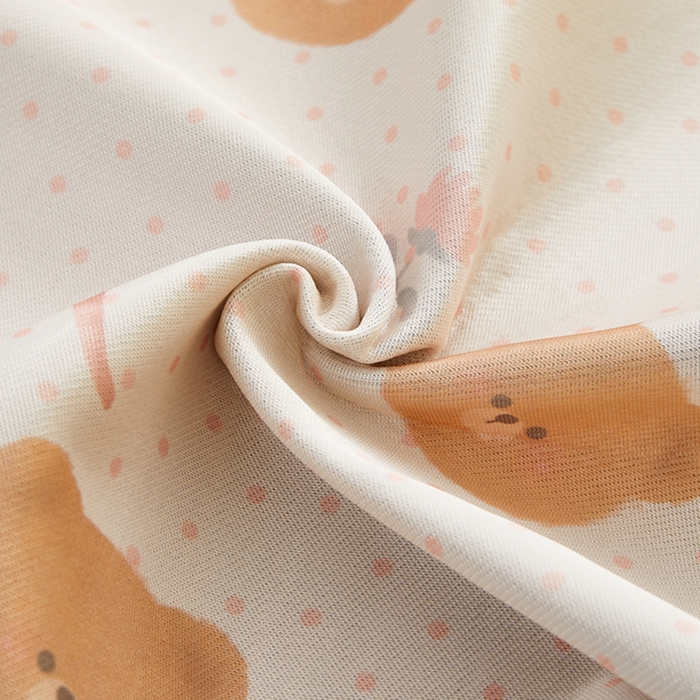 91家纺网 家纺一手货源 找家纺 翎盈家纺 2025新款600D冰丝枕套  甜心小熊