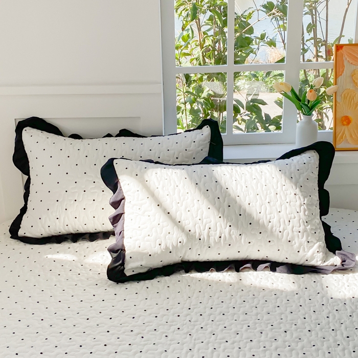 91家纺网 家纺一手货源 找家纺 （总）佳品居 2025新款A类水洗棉夹棉夏被床盖四件套-赫本风