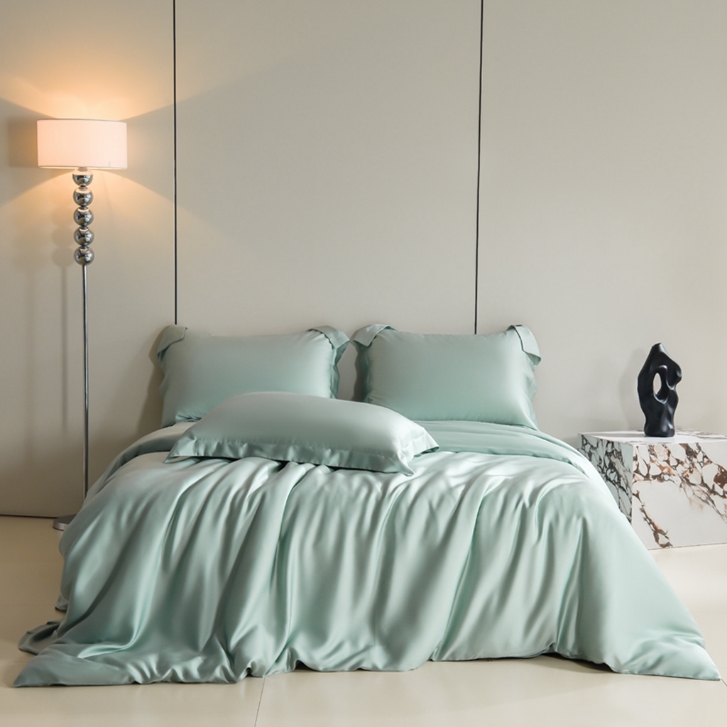 91家纺网 家纺一手货源 找家纺 （总）简爱家纺 2025亲肤舒适60s兰精天丝四件套【可授权】