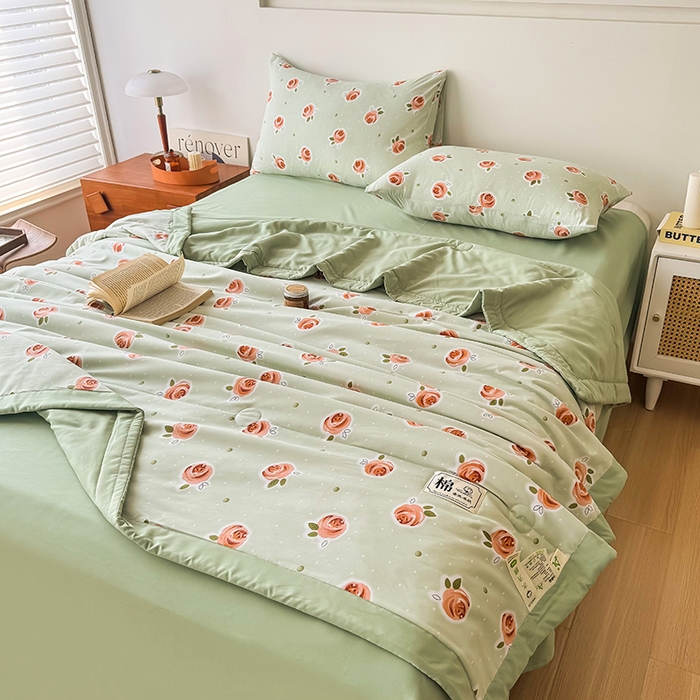 91家纺网 家纺一手货源 找家纺 （总）优尚家纺 2026新款水洗棉棉花夏被