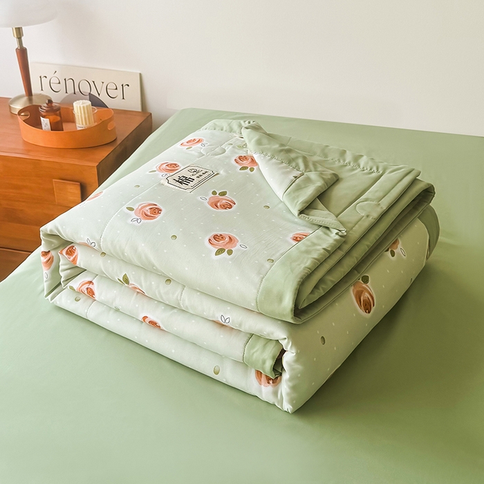 91家纺网 家纺一手货源 找家纺 （总）优尚家纺 2026新款水洗棉棉花夏被