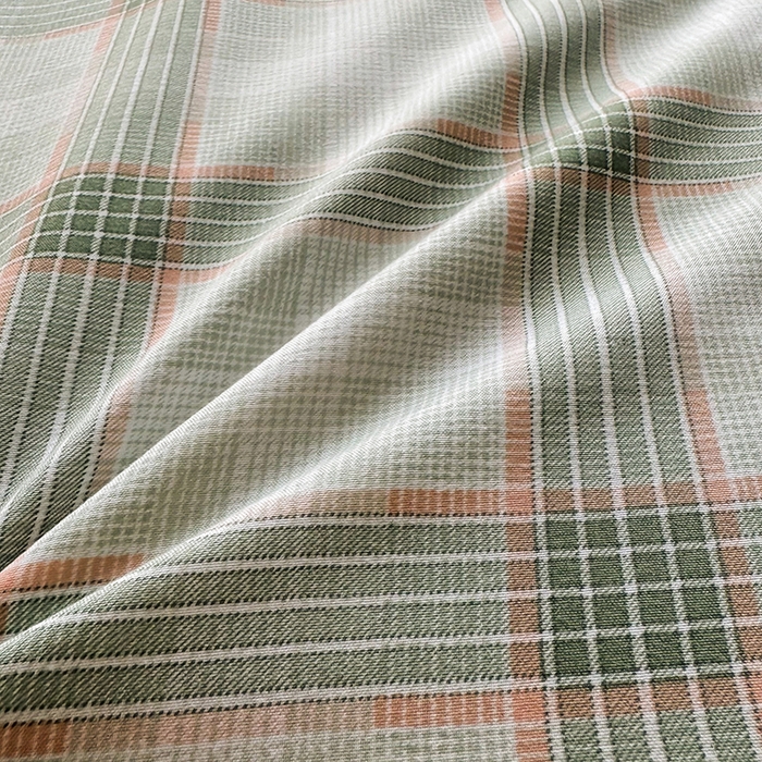 91家纺网 家纺一手货源 找家纺 优尚家纺 2025新款水洗棉棉花夏被 无印风系列-绿韵格