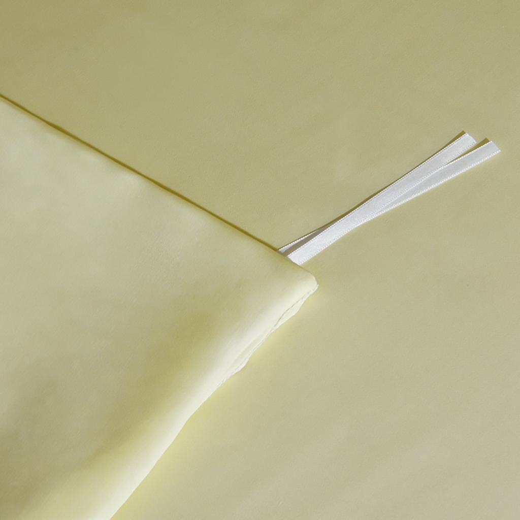 91家纺网 家纺一手货源 找家纺 简爱家纺 2025亲肤舒适60s兰精天丝四件套【可授权】 奶油黄