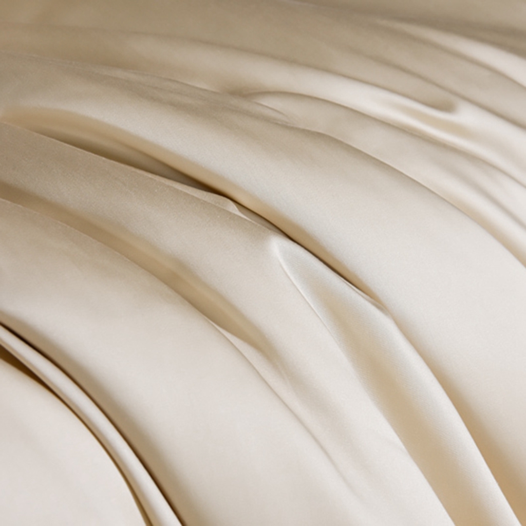 91家纺网 家纺一手货源 找家纺 简爱家纺 2025亲肤舒适60s兰精天丝四件套【可授权】 浅茶色