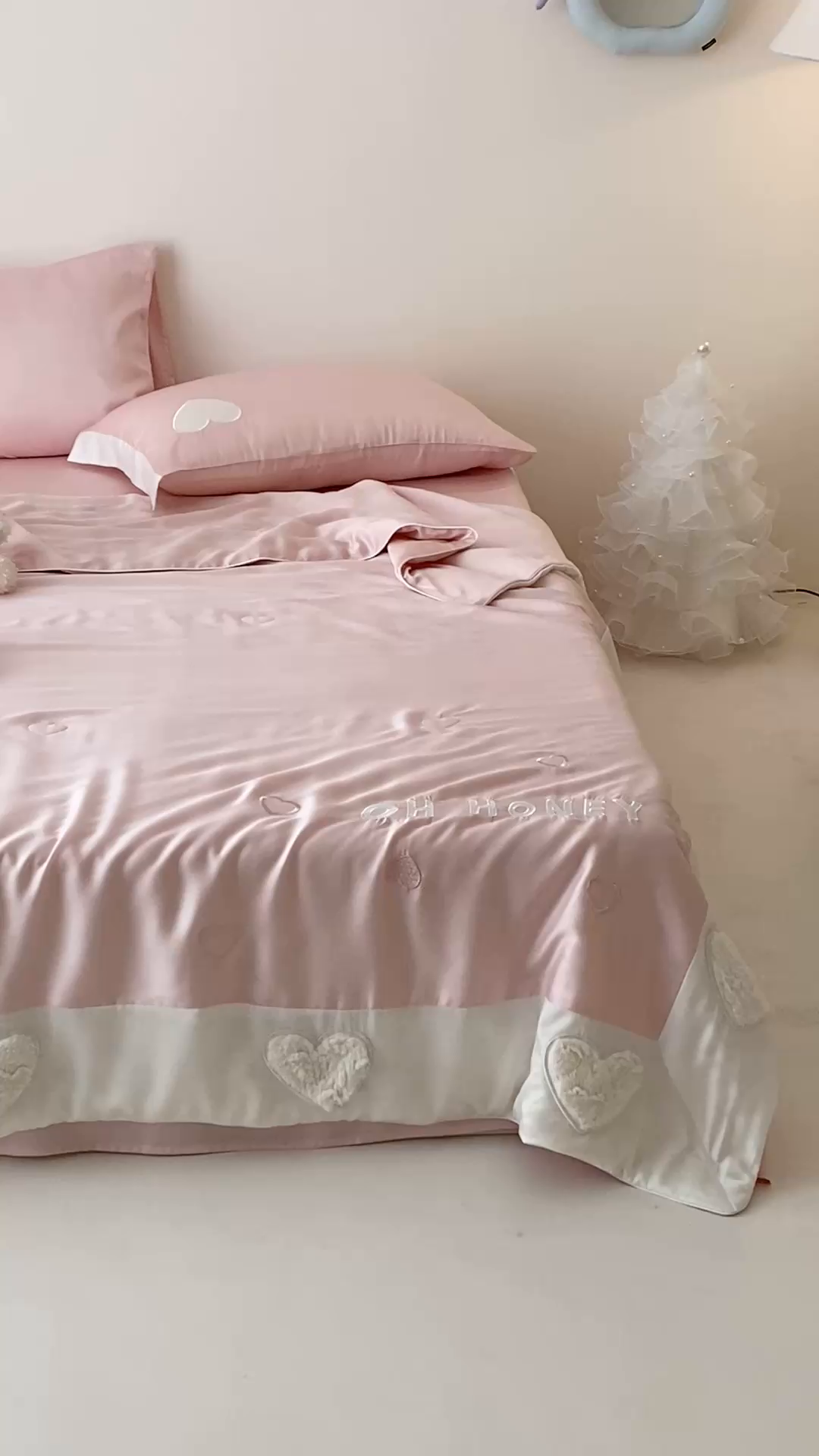 91家纺网 家纺一手货源 找家纺 星野 2025新款60s进口奥地利兰精天丝蚕丝夏被夏凉被空调被兰精天丝夏被系列 温心