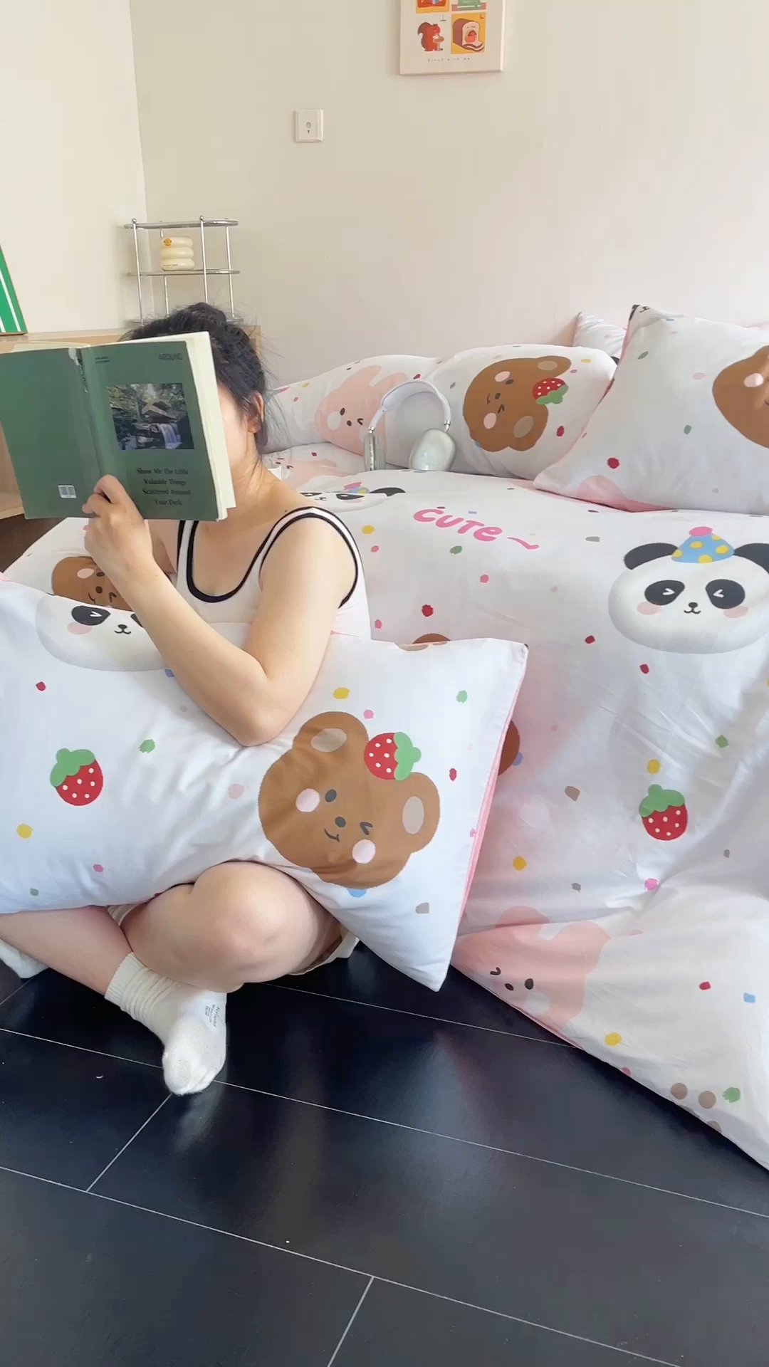 91家纺网 家纺一手货源 找家纺 澳梵家居 2025新款全棉印花四件套 奇妙庄园