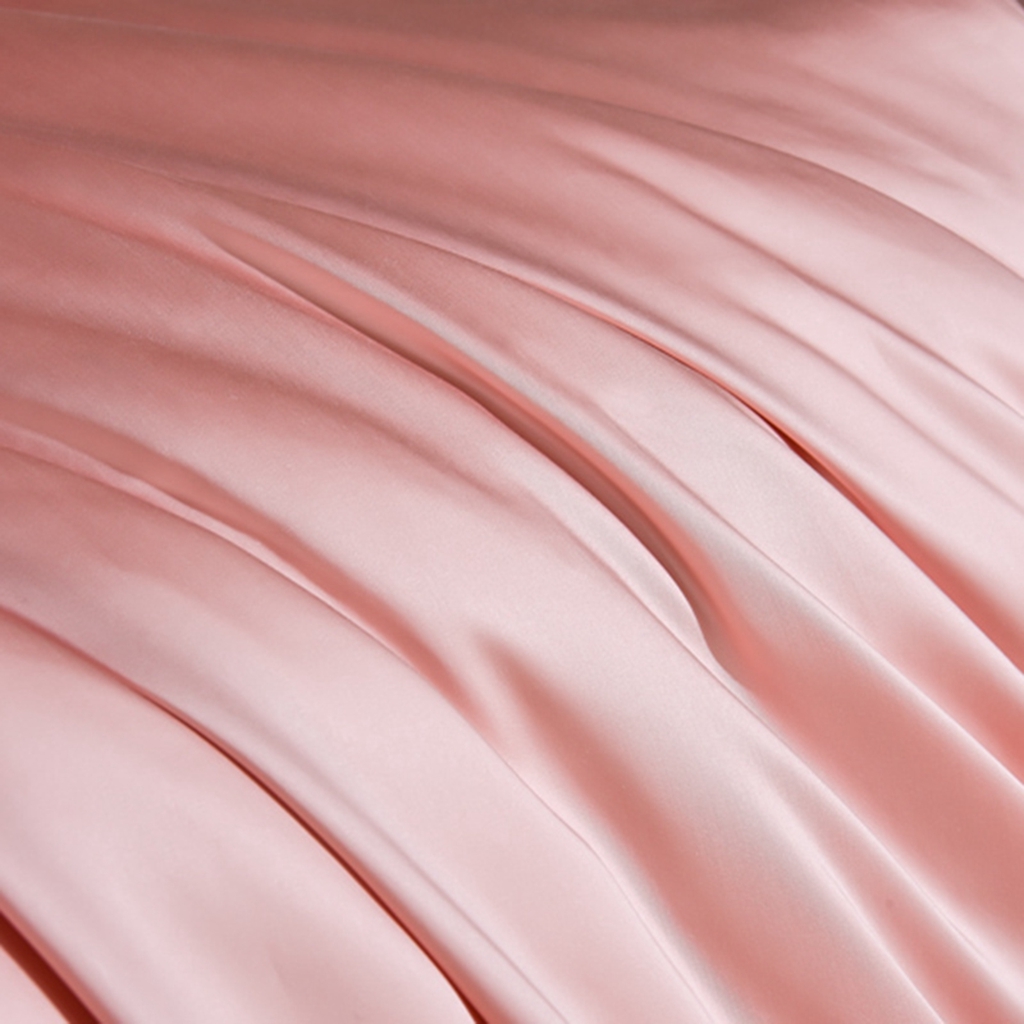 91家纺网 家纺一手货源 找家纺 简爱家纺 2025亲肤舒适60s兰精天丝四件套【可授权】 珊瑚粉