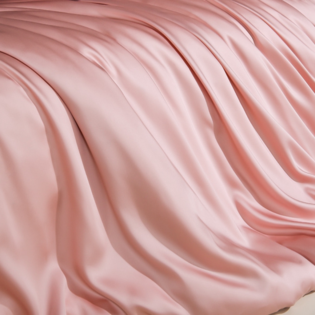 91家纺网 家纺一手货源 找家纺 简爱家纺 2025亲肤舒适60s兰精天丝四件套【可授权】 珊瑚粉