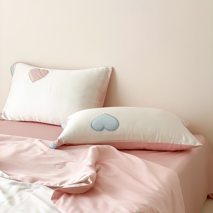 91家纺网 家纺一手货源 找家纺 星野 2025新款60s进口奥地利兰精天丝蚕丝夏被夏凉被空调被兰精天丝夏被系列 阳光彩虹