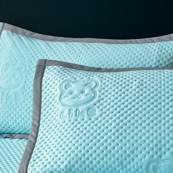 91家纺网 家纺一手货源 找家纺 （总）金盛皇朝家纺 2025新款冰丝凉感凉豆豆凉席席子凉席-床席款