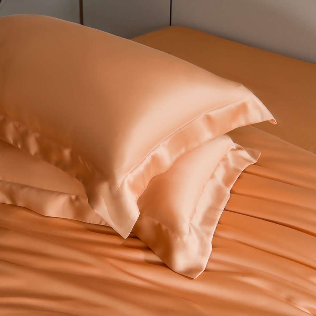 91家纺网 家纺一手货源 找家纺 简爱家纺 2026亲肤舒适60s兰精天丝四件套【可授权】 西柚色