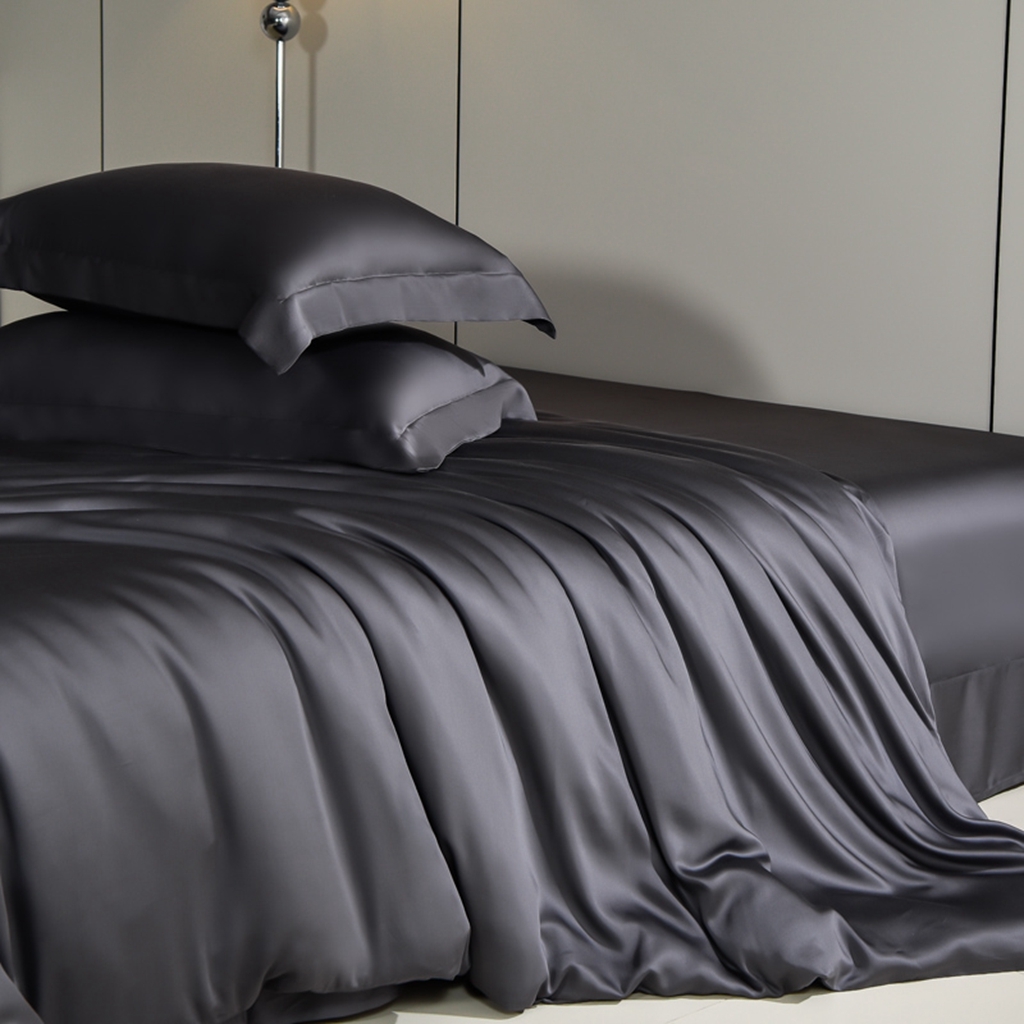 91家纺网 家纺一手货源 找家纺 简爱家纺 2026亲肤舒适60s兰精天丝四件套【可授权】 星空灰