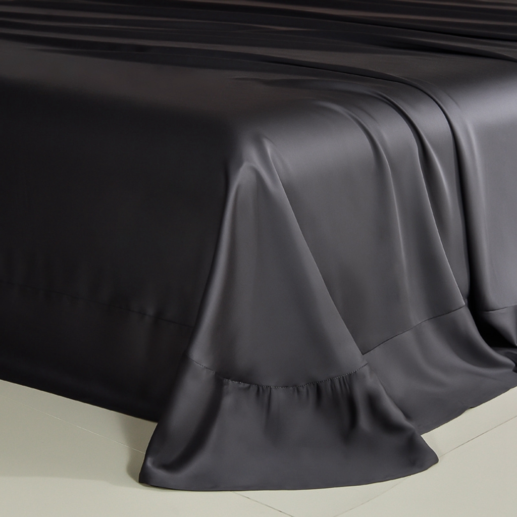 91家纺网 家纺一手货源 找家纺 简爱家纺 2026亲肤舒适60s兰精天丝四件套【可授权】 星空灰