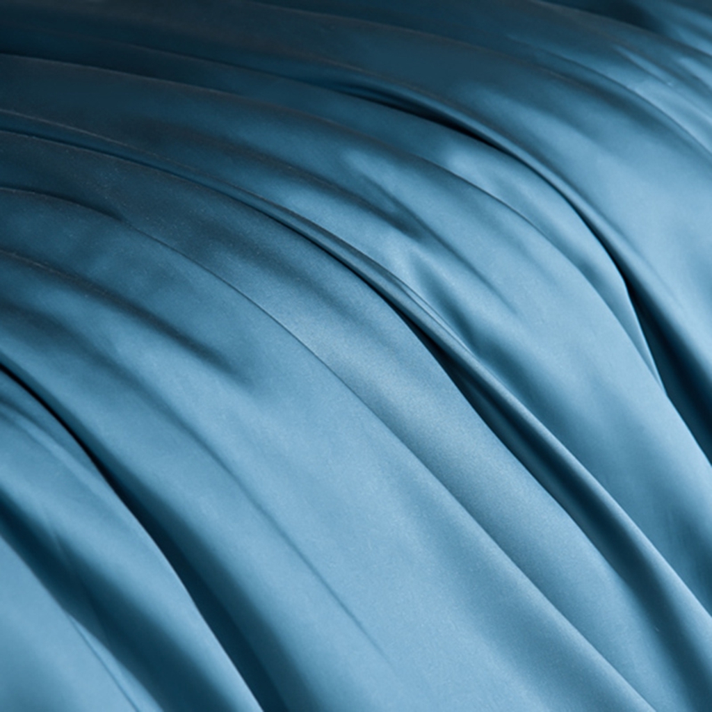 91家纺网 家纺一手货源 找家纺 简爱家纺 2025亲肤舒适60s兰精天丝四件套【可授权】 燕领蓝