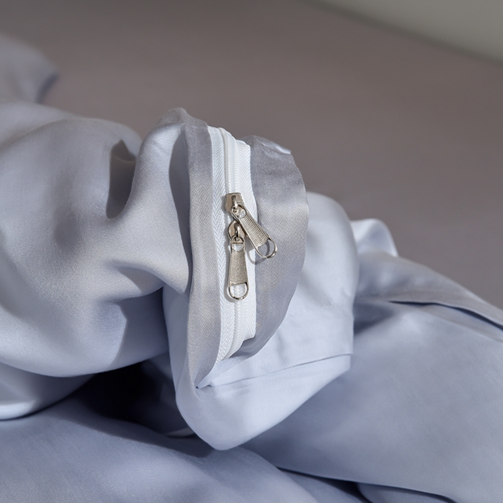 91家纺网 家纺一手货源 找家纺 简爱家纺 2025亲肤舒适60s兰精天丝四件套【可授权】 月光灰