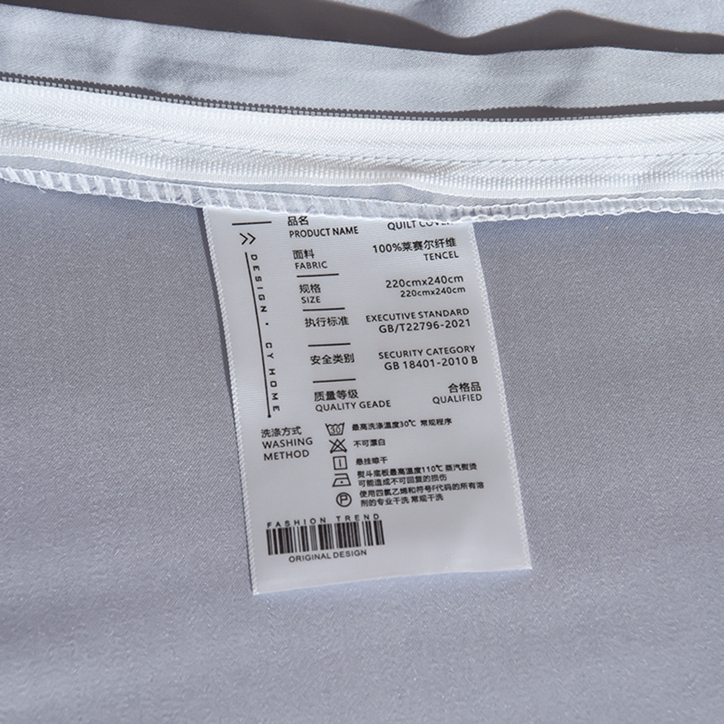 91家纺网 家纺一手货源 找家纺 简爱家纺 2025亲肤舒适60s兰精天丝四件套【可授权】 月光灰