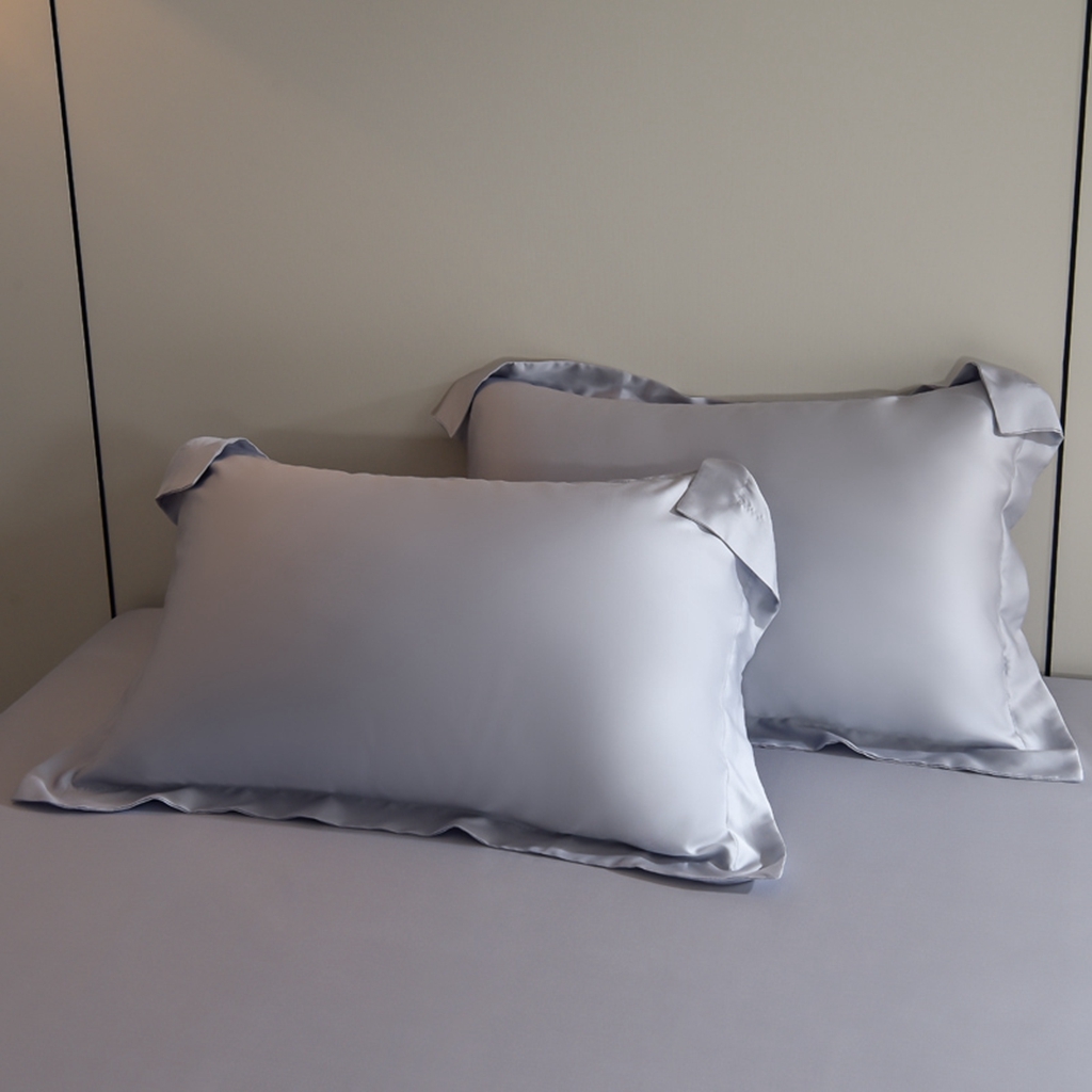 91家纺网 家纺一手货源 找家纺 简爱家纺 2025亲肤舒适60s兰精天丝四件套【可授权】 月光灰