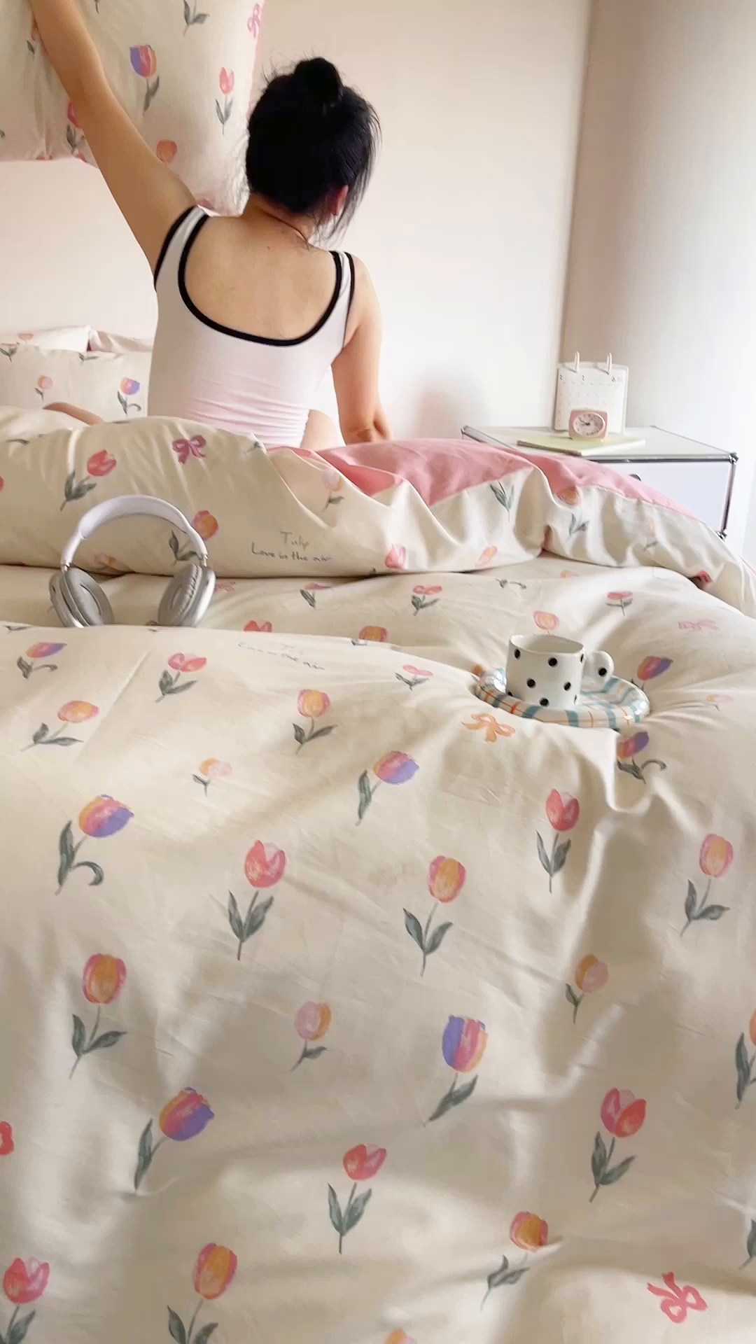 91家纺网 家纺一手货源 找家纺 澳梵家居 2025新款全棉印花四件套 郁金花语