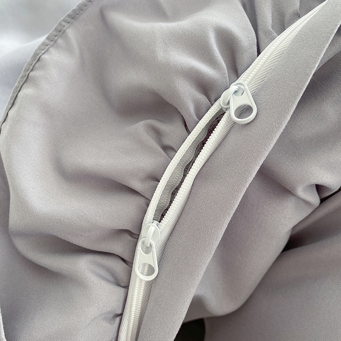 91家纺网 家纺一手货源 找家纺 乐卧家居 2026新款静奢老钱风精致蕾丝时尚花边繁花-典雅版系列四件套 繁花-典雅版灰色