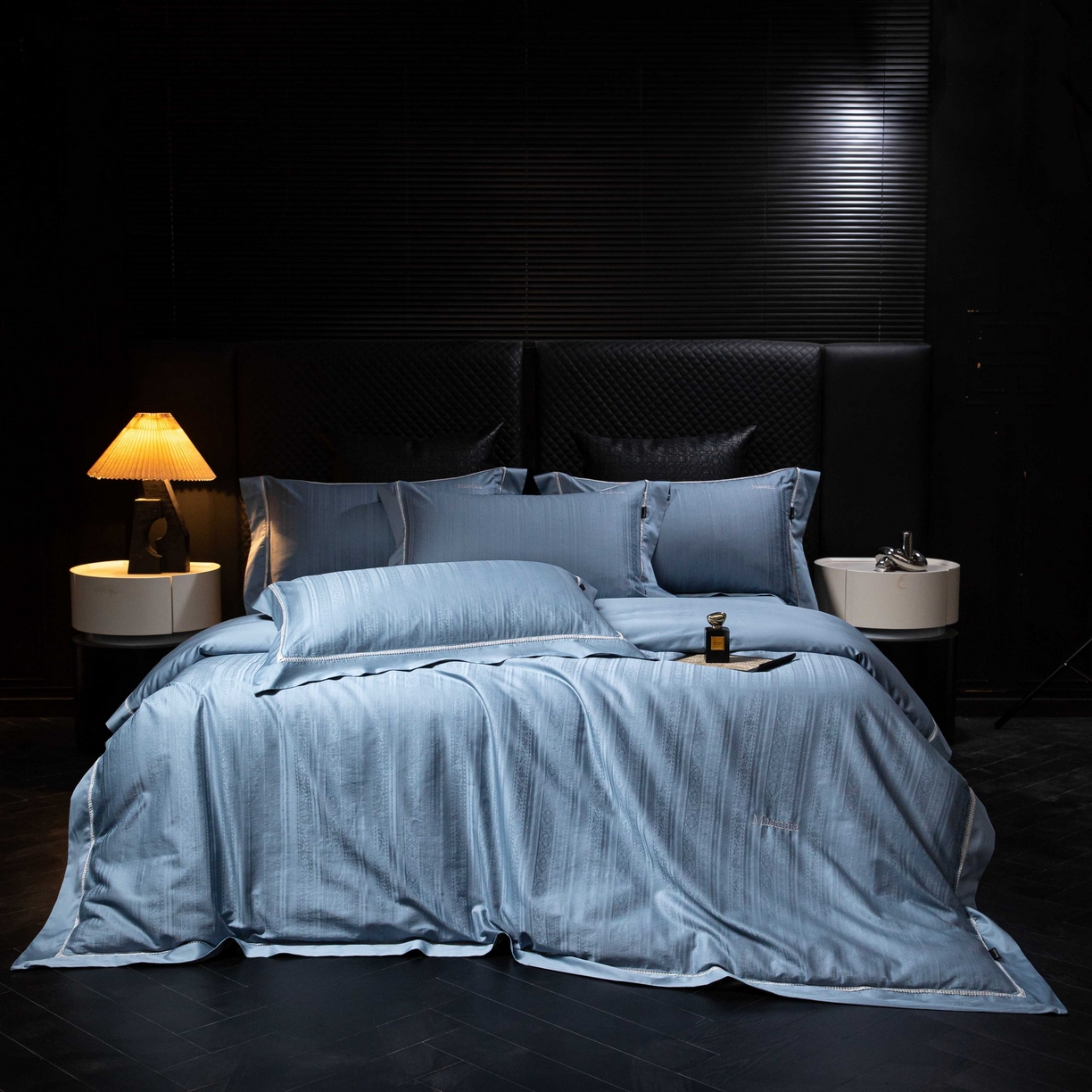 91家纺网 家纺一手货源 找家纺 安莱生活 2025年新品50支全棉纯棉提花系列四件套 非凡