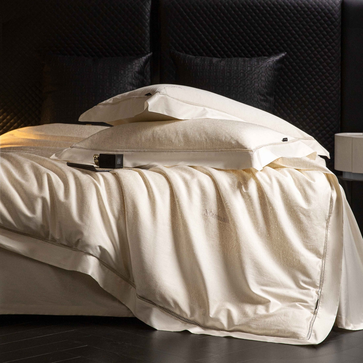 91家纺网 家纺一手货源 找家纺 （总）安莱生活 2025年新品50支全棉纯棉提花系列四件套