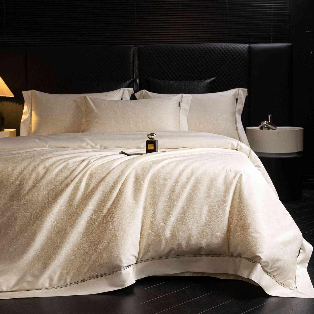 91家纺网 家纺一手货源 找家纺 （总）安莱生活 2025年新品50支全棉纯棉提花系列四件套