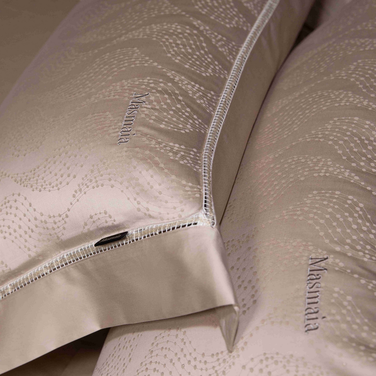 91家纺网 家纺一手货源 找家纺 安莱生活 2025年新品50支全棉纯棉提花系列四件套 星芒