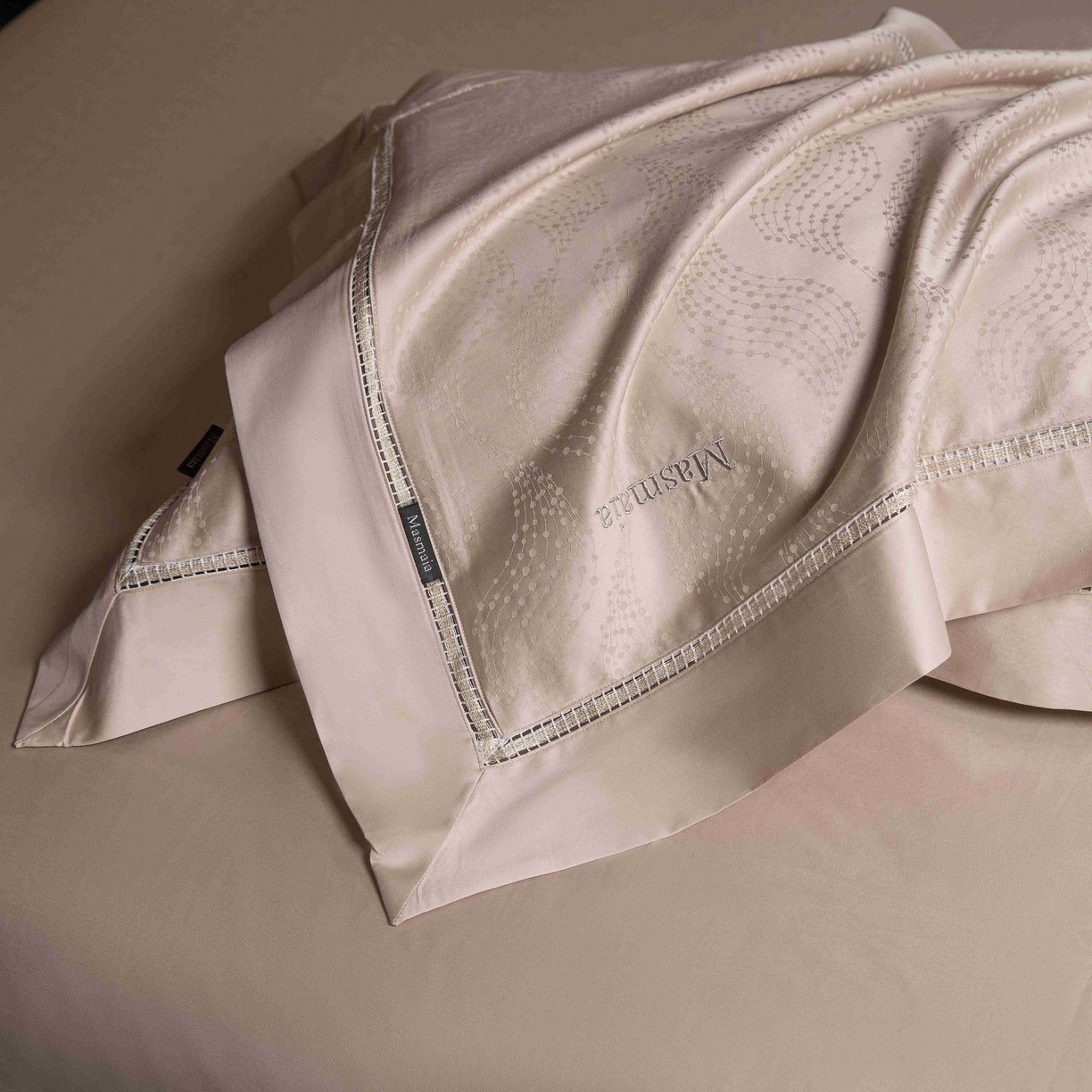 91家纺网 家纺一手货源 找家纺 安莱生活 2025年新品50支全棉纯棉提花系列四件套 星芒