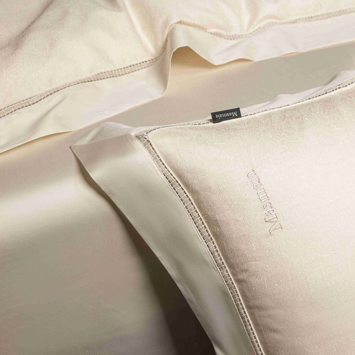 91家纺网 家纺一手货源 找家纺 安莱生活 2025年新品50支全棉纯棉提花系列四件套 艺术之韵-改