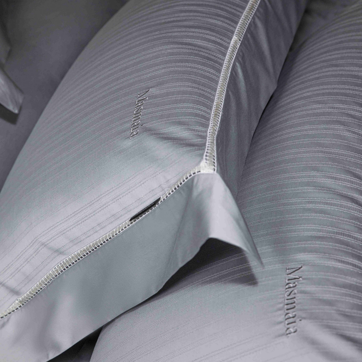 91家纺网 家纺一手货源 找家纺 安莱生活 2025年新品50支全棉纯棉提花系列四件套 韵律