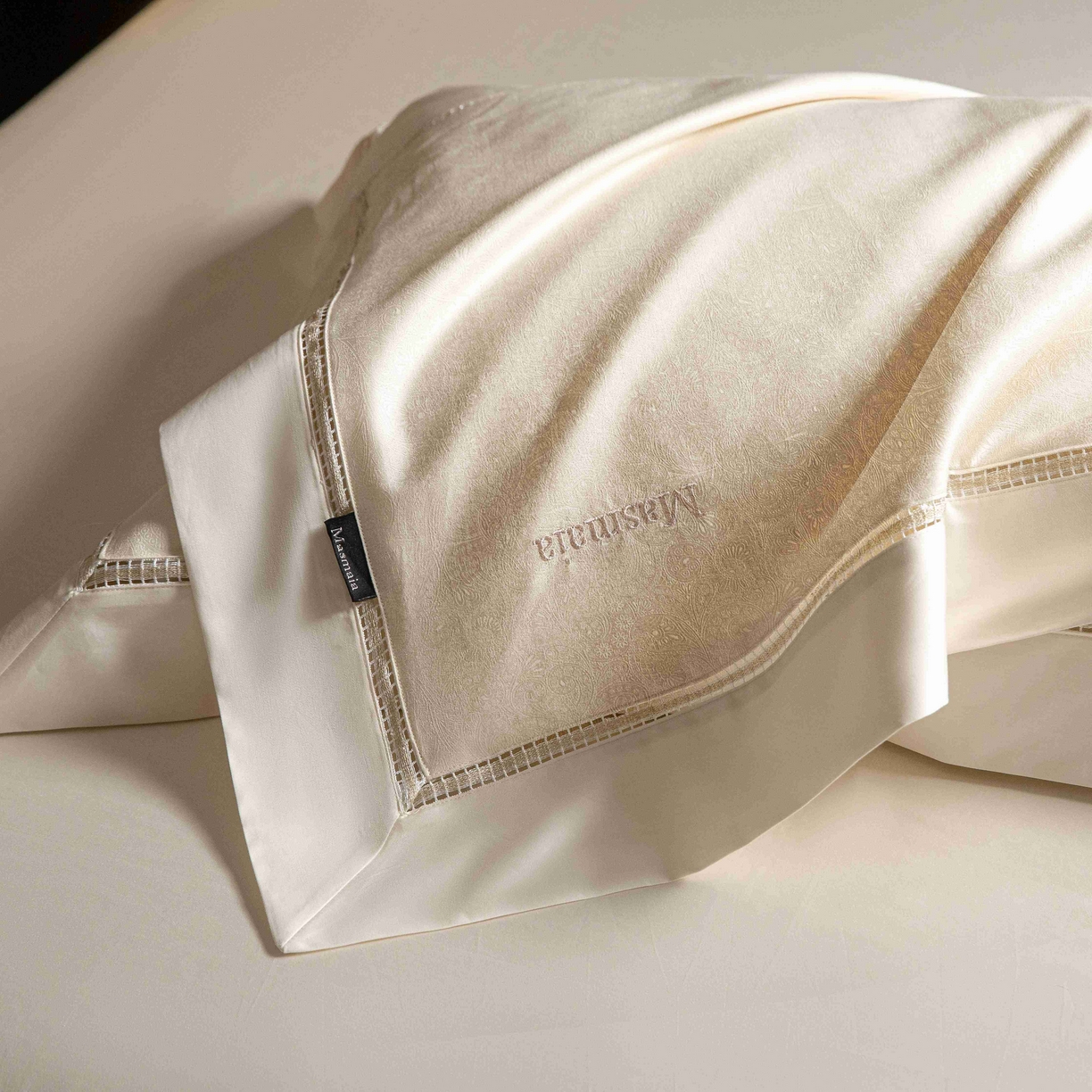 91家纺网 家纺一手货源 找家纺 安莱生活 2025年新品50支全棉纯棉提花系列四件套 艺术之韵-改