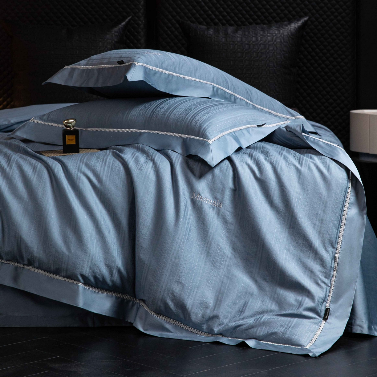 91家纺网 家纺一手货源 找家纺 安莱生活 2025年新品50支全棉纯棉提花系列四件套 非凡