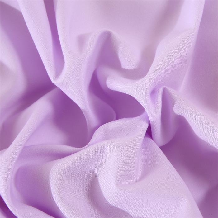 91家纺网 家纺一手货源 找家纺 优米家纺 2025新款A类水洗棉毛巾绣四件套-桃子兔 桃子兔-神秘紫