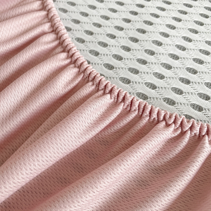 91家纺网 家纺一手货源 找家纺 柒月家居 2025新款小清新印花冰藤系列凉席席子-床笠款 猫猫日记