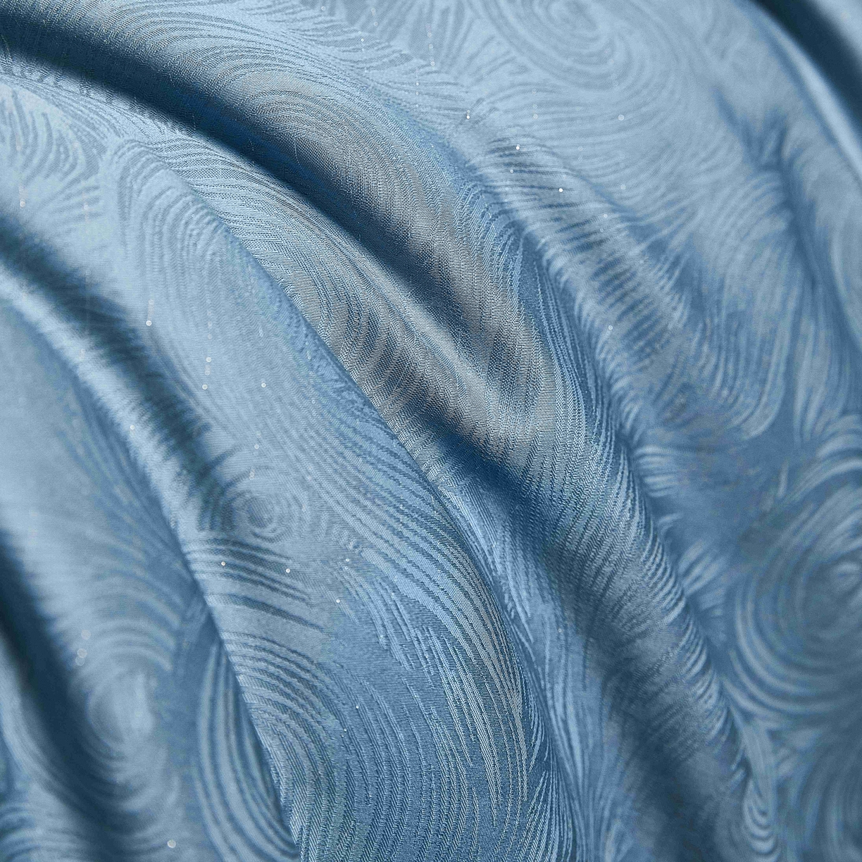 91家纺网 家纺一手货源 找家纺 安莱生活 2025年新品50银丝星晴提花系列四件套 星空