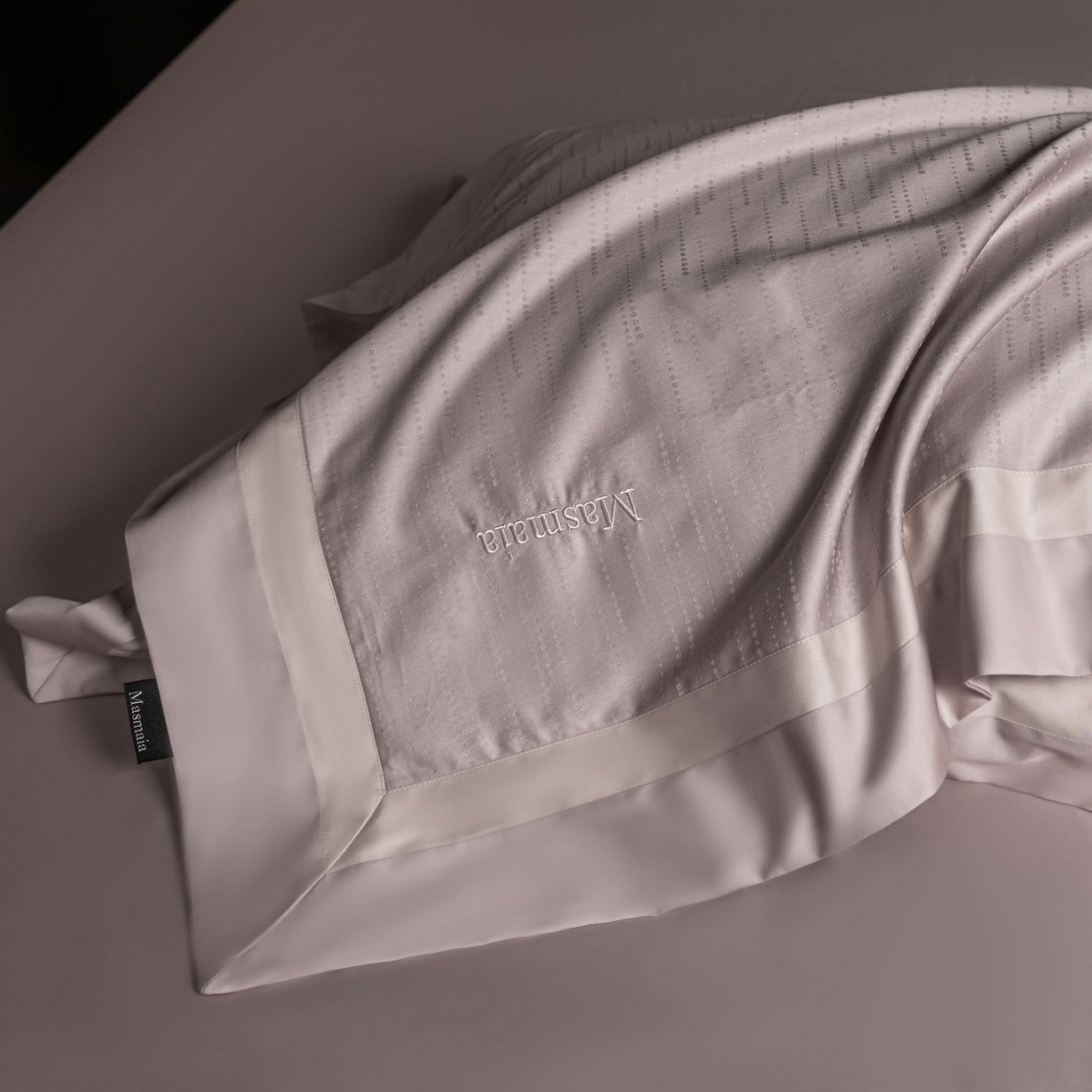 91家纺网 家纺一手货源 找家纺 安莱生活 2025年新品50银丝星晴提花系列四件套 时间煮雨