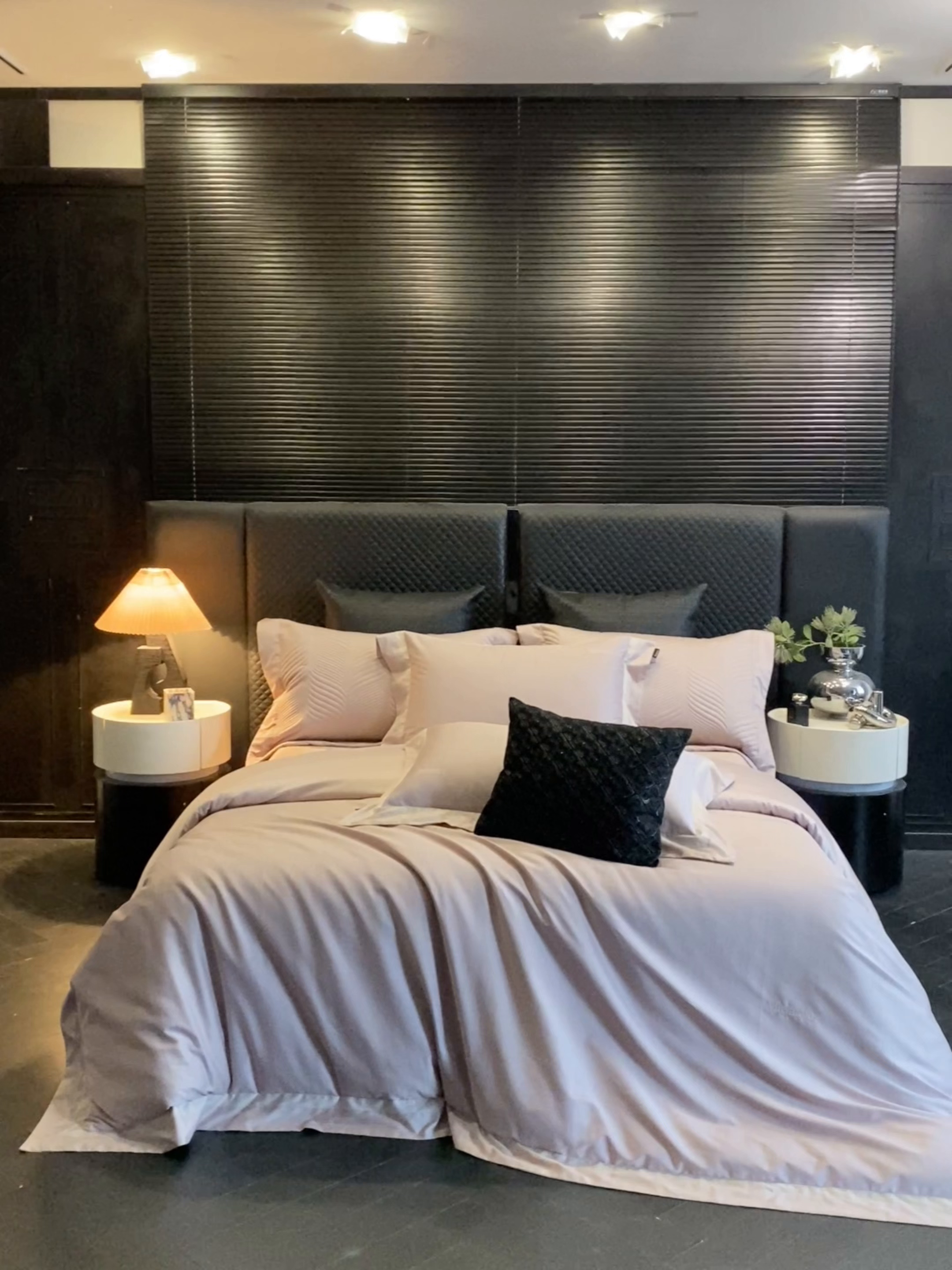 91家纺网 家纺一手货源 找家纺 安莱生活 2025年新品50银丝星晴提花系列四件套 时间煮雨