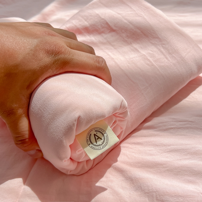 91家纺网 家纺一手货源 找家纺 温眠家纺 2025新款A类水洗棉单床单 床单单件 奶粉