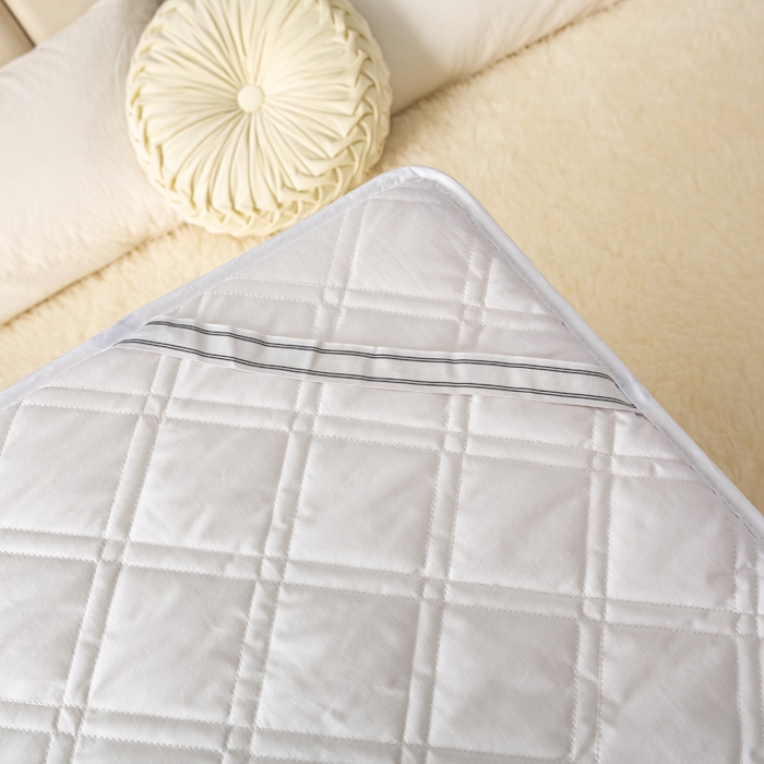 91家纺网 家纺一手货源 找家纺 苏赫床垫 2025新款羊毛床垫短毛款全棉底布 米黄1