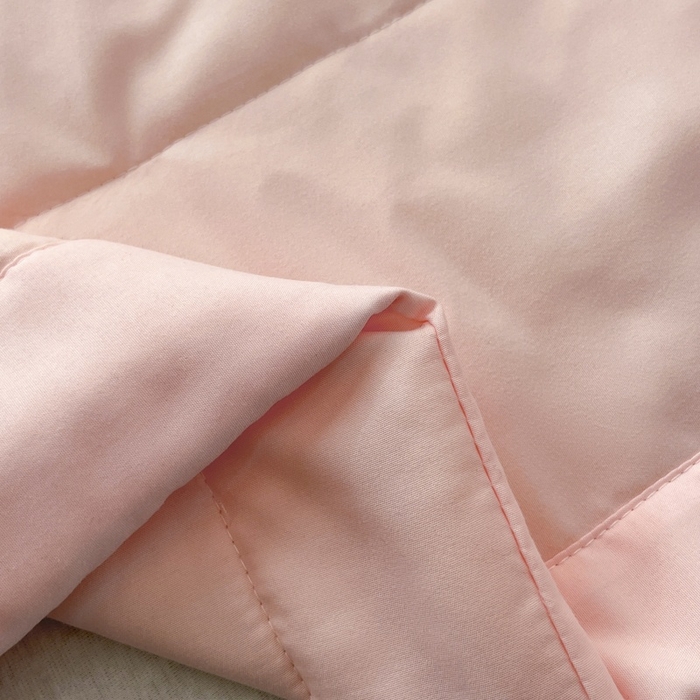 91家纺网 家纺一手货源 找家纺 青螺家纺 2025新款日式简约纯色高克重水洗棉艾草（填充非面料注剂） 玉色