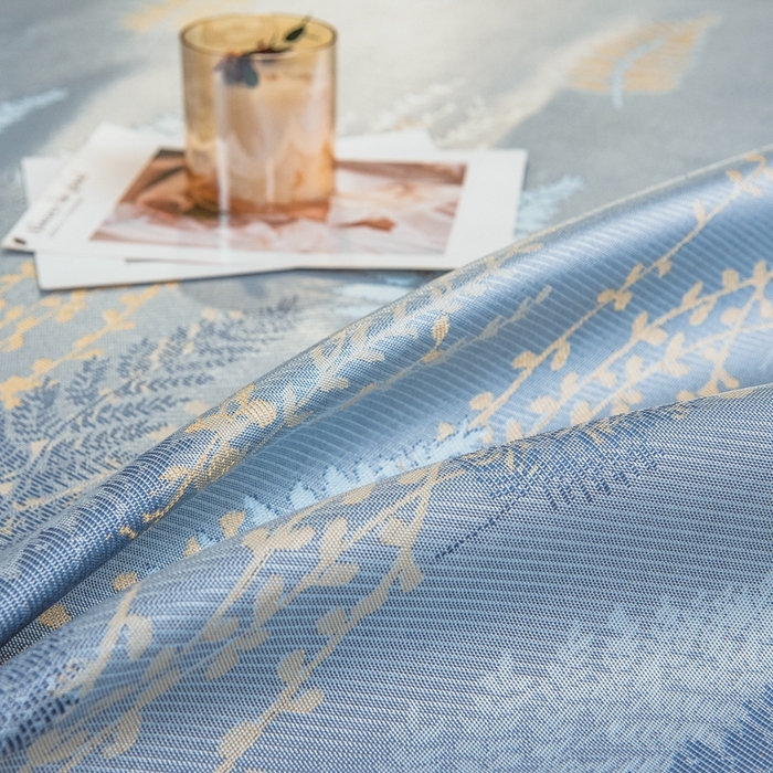 91家纺网 家纺一手货源 找家纺 全季家居 2025新款900D高精密三色纬提花冰丝凉席 床席-陌上草熏