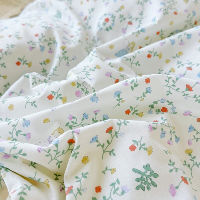 91家纺网 家纺一手货源 找家纺 添越家纺2025新款纯棉砂洗床盖三件套四件套系列 一枝如画