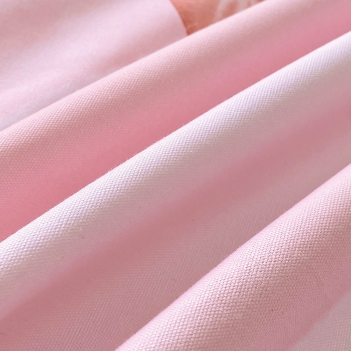 91家纺网 家纺一手货源 找家纺 慕尚家纺 2025新款全棉纯棉老粗布卡通床单款凉席席子 草莓-粉