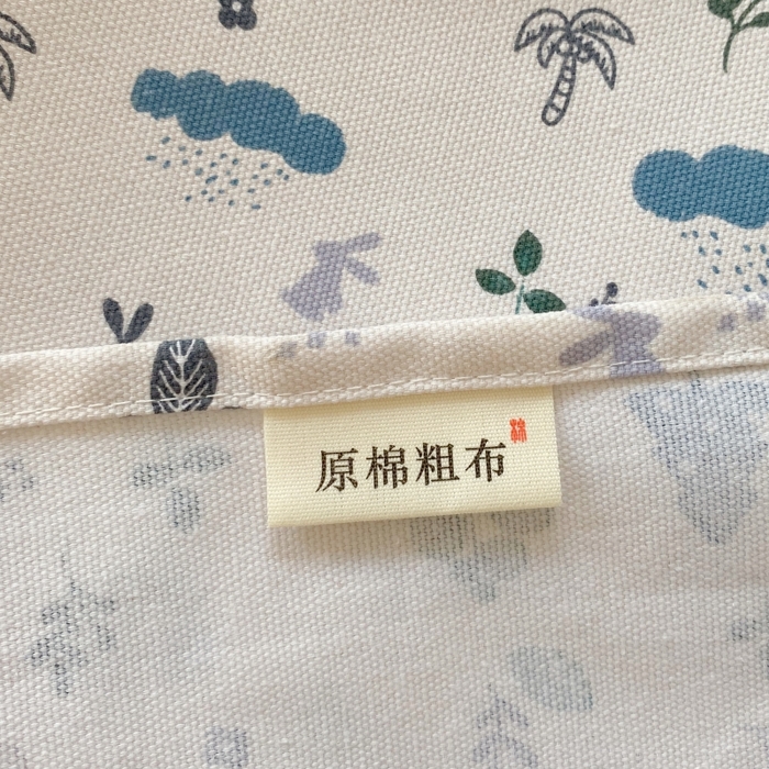 91家纺网 家纺一手货源 找家纺 慕尚家纺 2025新款全棉纯棉老粗布卡通床单款凉席席子 丛林